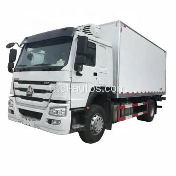 Howo 4x2 15tons réfrigération reefer camion de fourgonnette